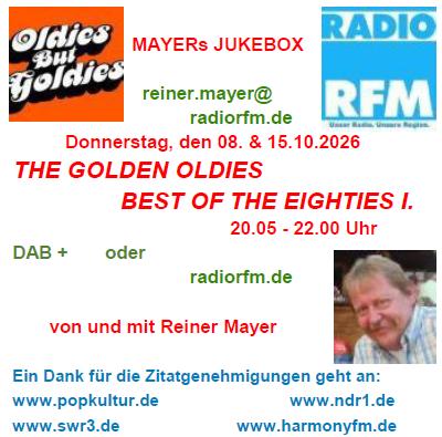 'Mayers Jukebox – Oldies but Goldies' - von und mit Reiner Mayer